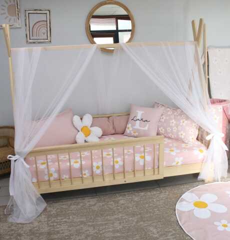 Brazil TeePee Bed - Short Legs with TeePee Attachment Single Bed - WI Range